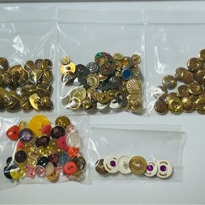 Vintage Decorative Button Lot